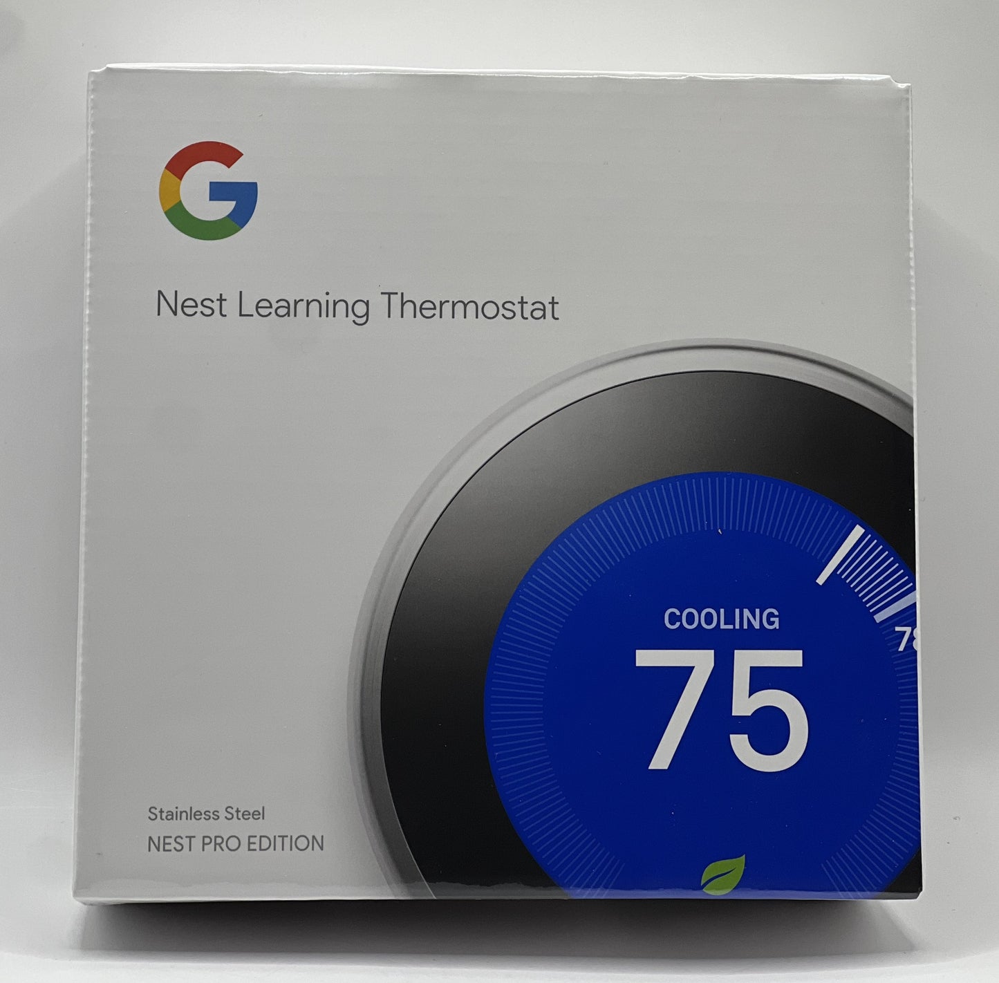 Google Nest T3008US Learning Thermostat Pro Edition Stainless Steel