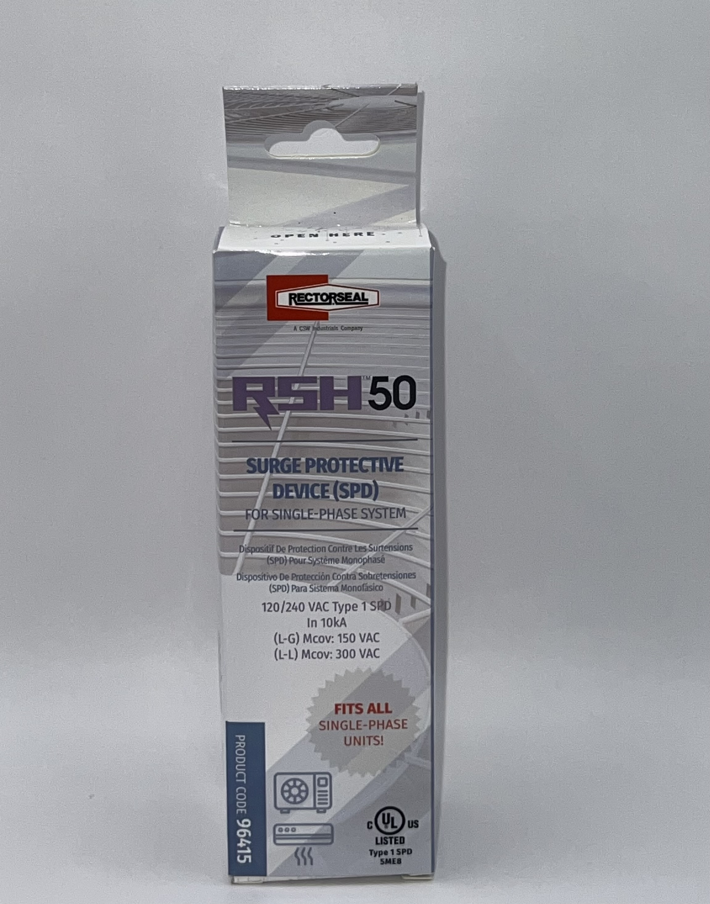 RectorSeal  RSH-50 Surge Protective Device (SPD) for Single-Phase